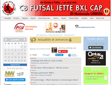 Tablet Screenshot of futsaljette.be